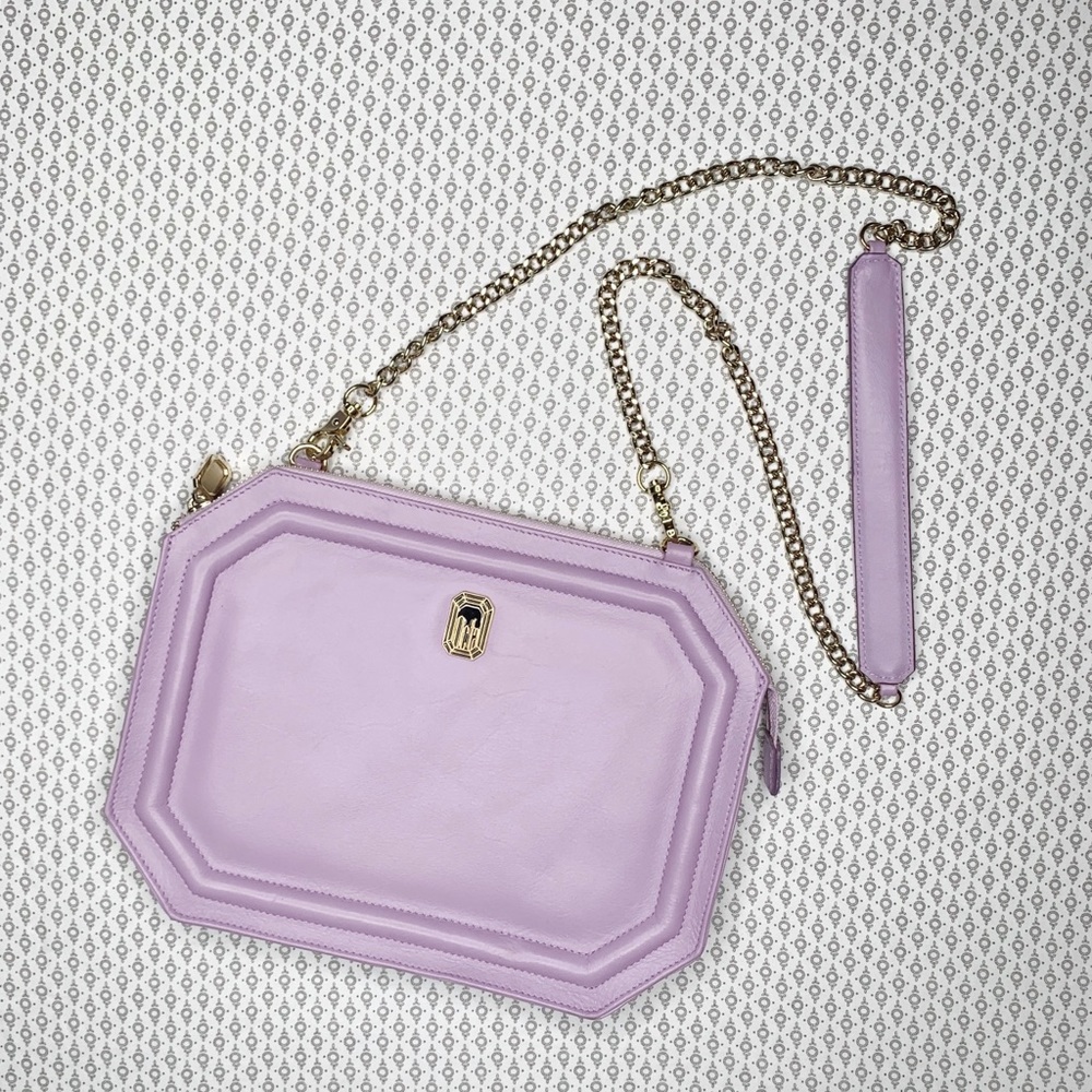 Octa Candy Lavender Octagon Crossbody Clutch